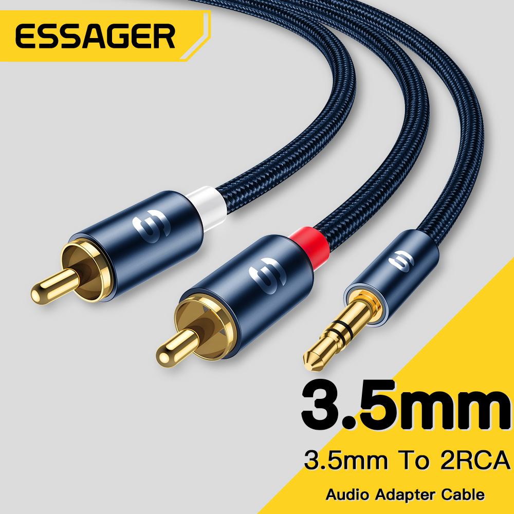 Home Cinema Reviews - Essager Audio Cables 3.5mm Jack to
