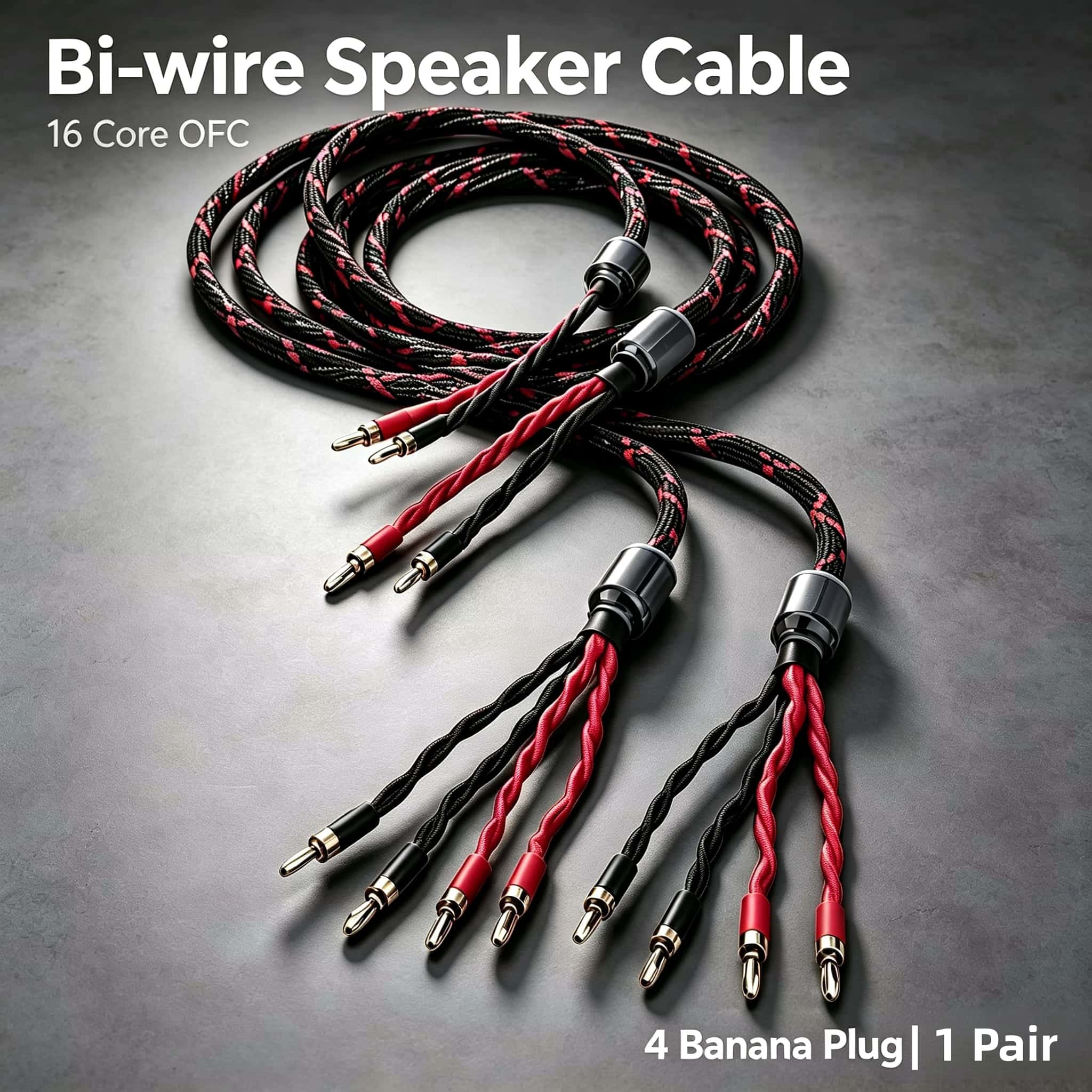 Home Cinema Reviews - 16 Core OFC Bi-Wire Speaker Cable
