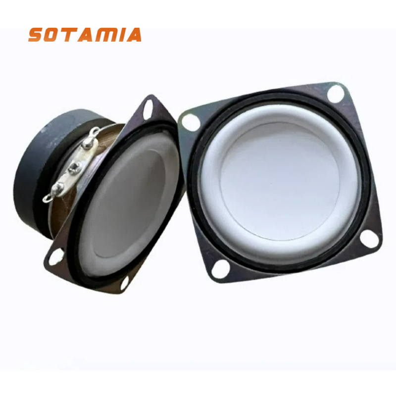 Home Cinema Blanc - SOTAMIA 2Pcs 2 Inch Full Range