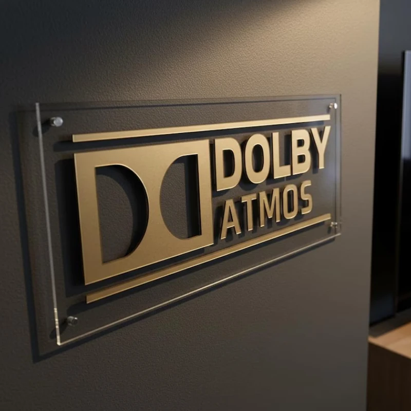Home Cinema Atmos - Dolby Atmos Sign: 3D Home Theater