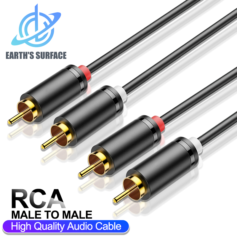 Home Cinema Reviews - HIFI Stereo RCA Cable 2RCA to