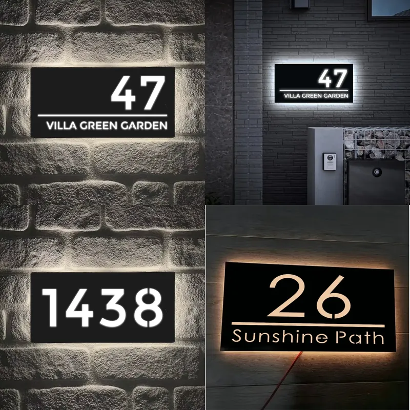 Home Cinema Atmos - 3D Gold Acrylic Home Cinema Sign
