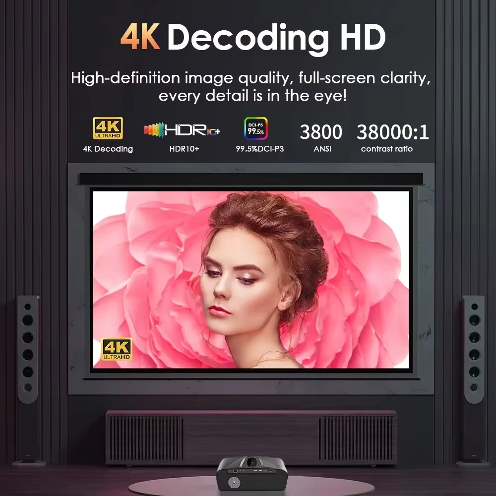 4K 3800 ANSI Projector Android - огляд і ціна Home Cinema Focal