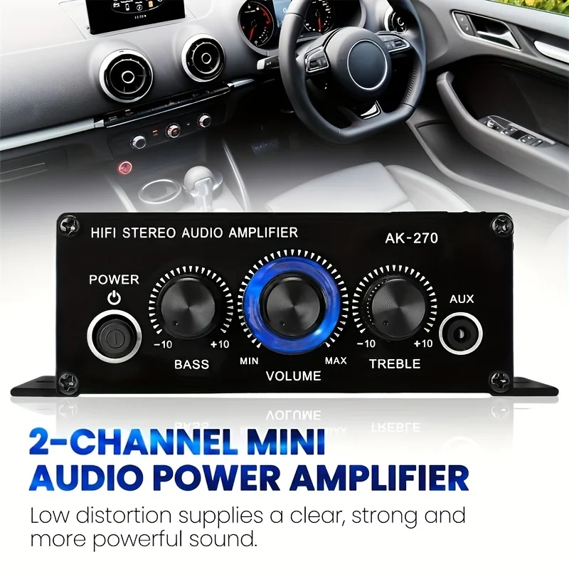 AK-270 HIFI Amplifier Channel  - огляд і ціна Home Cinema Solution