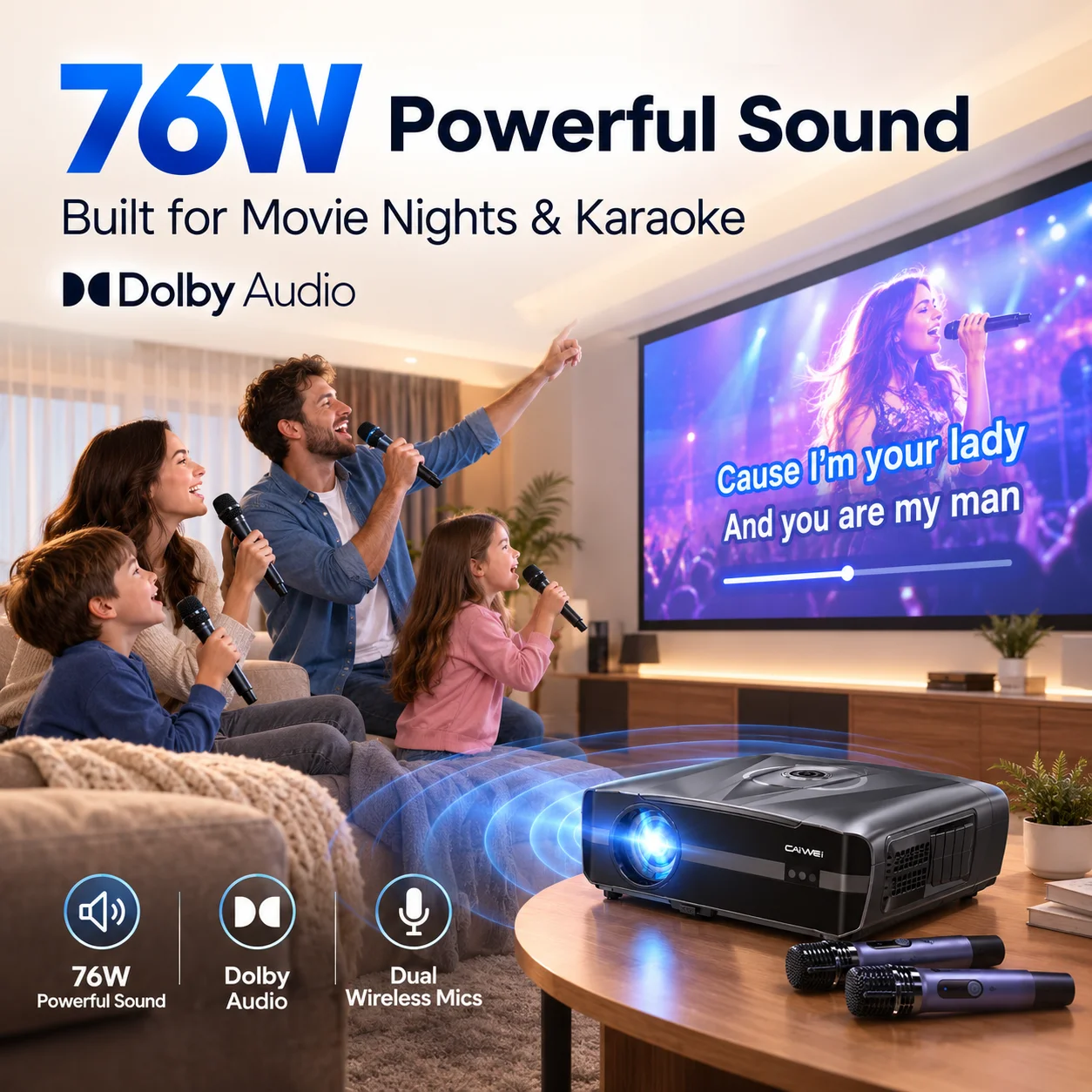 CAIWEI A9X 2026 New 4K UHD Pro - огляд і ціна Home Cinema Focal