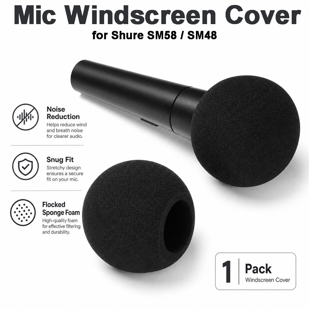 Replacement Mic Windscreen Cov - огляд і ціна Shure Mic Mv7