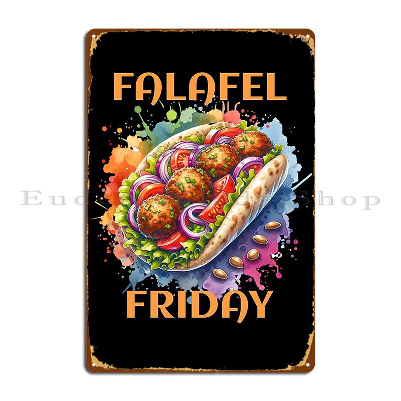 Watercolor Falafel Friday Holi - огляд і ціна Home Cinema Wall Design