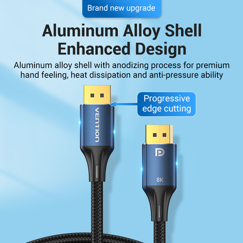 Vention DisplayPort 1.4 Cable  - огляд і ціна Hdmi Arc Cable