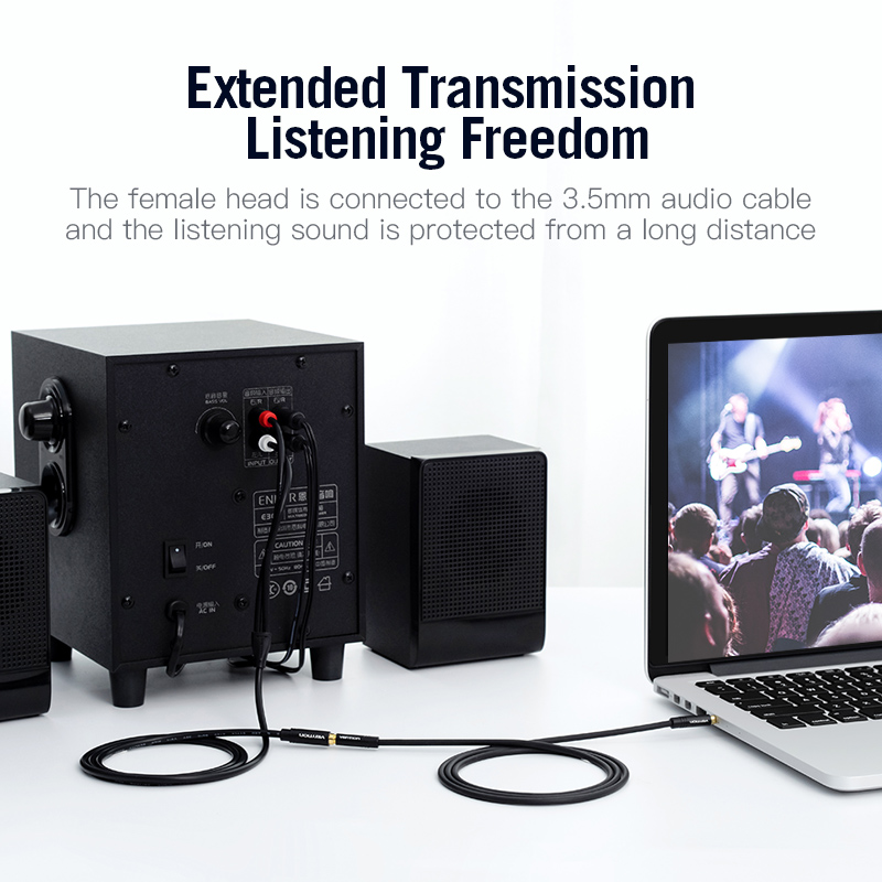Vention Jack 3.5mm Female to 2 - огляд і ціна Home Cinema Solution