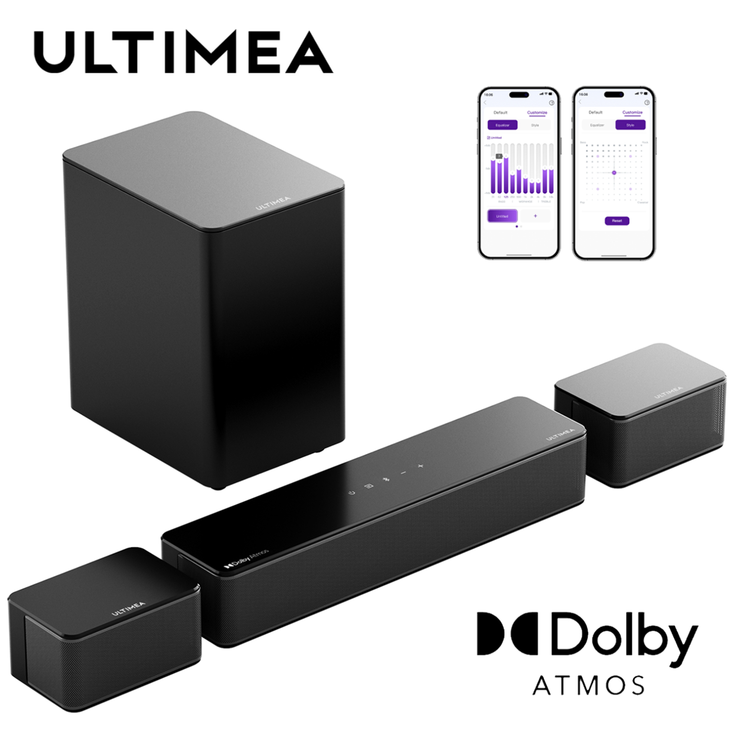 ULTIMEA 5.1 Soundbar with Dolb - огляд і ціна Home Cinema Atmos