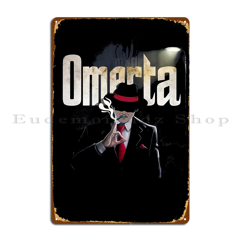 Omerta Metal Plaque Cinema Wal - огляд і ціна Home Cinema Wall Design