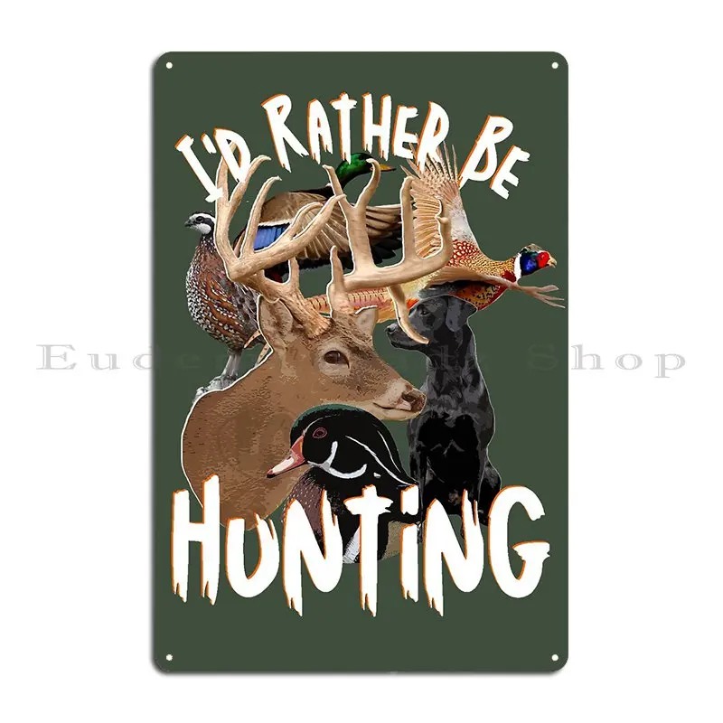 I D Rather Be Hunting Wildlife - огляд і ціна Home Cinema Wall Design