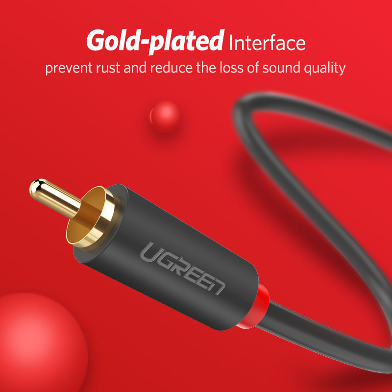 UGREEN 2RCA to 2 RCA Male to M - огляд і ціна Home Cinema Solution