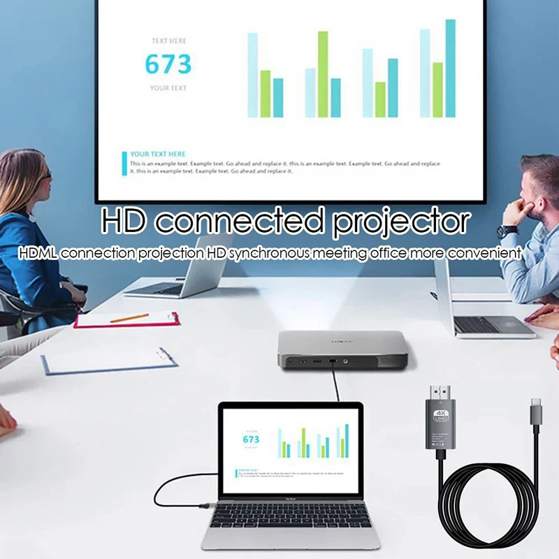 USB C To HDMI Cable 2M/6.6FT 4 - огляд і ціна Hdmi Arc Cable