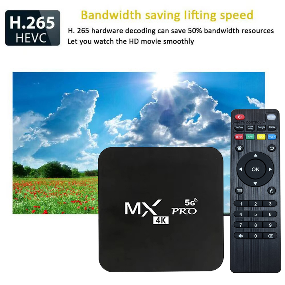 MX-Pro Smart TV Box 4K HD Andr - огляд і ціна Home Cinema Atmos
