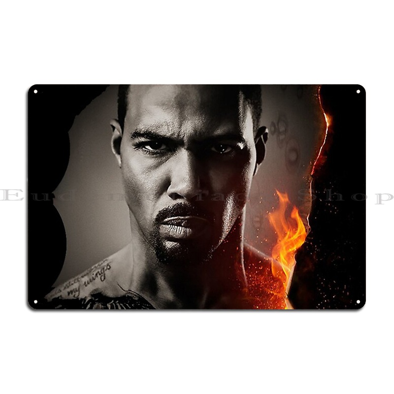 Power Tv Show Metal Sign Wall  - огляд і ціна Home Cinema Wall Design