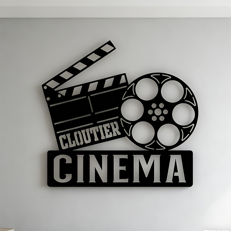 CIFBUY Metal Wall Art Vintage  - огляд і ціна Vintage Home Cinema