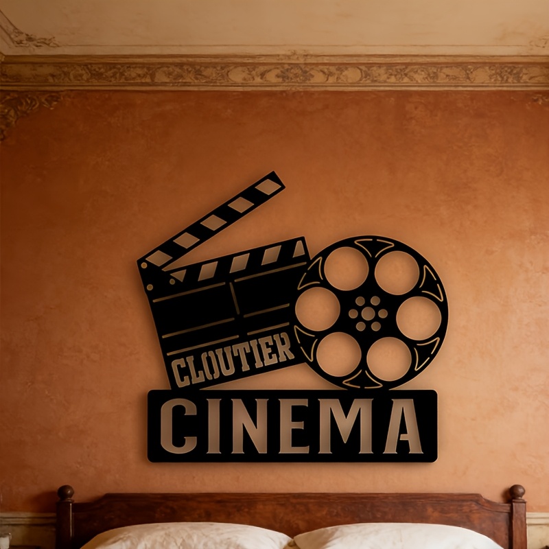 CIFBUY Metal Wall Art Vintage  - огляд і ціна Vintage Home Cinema
