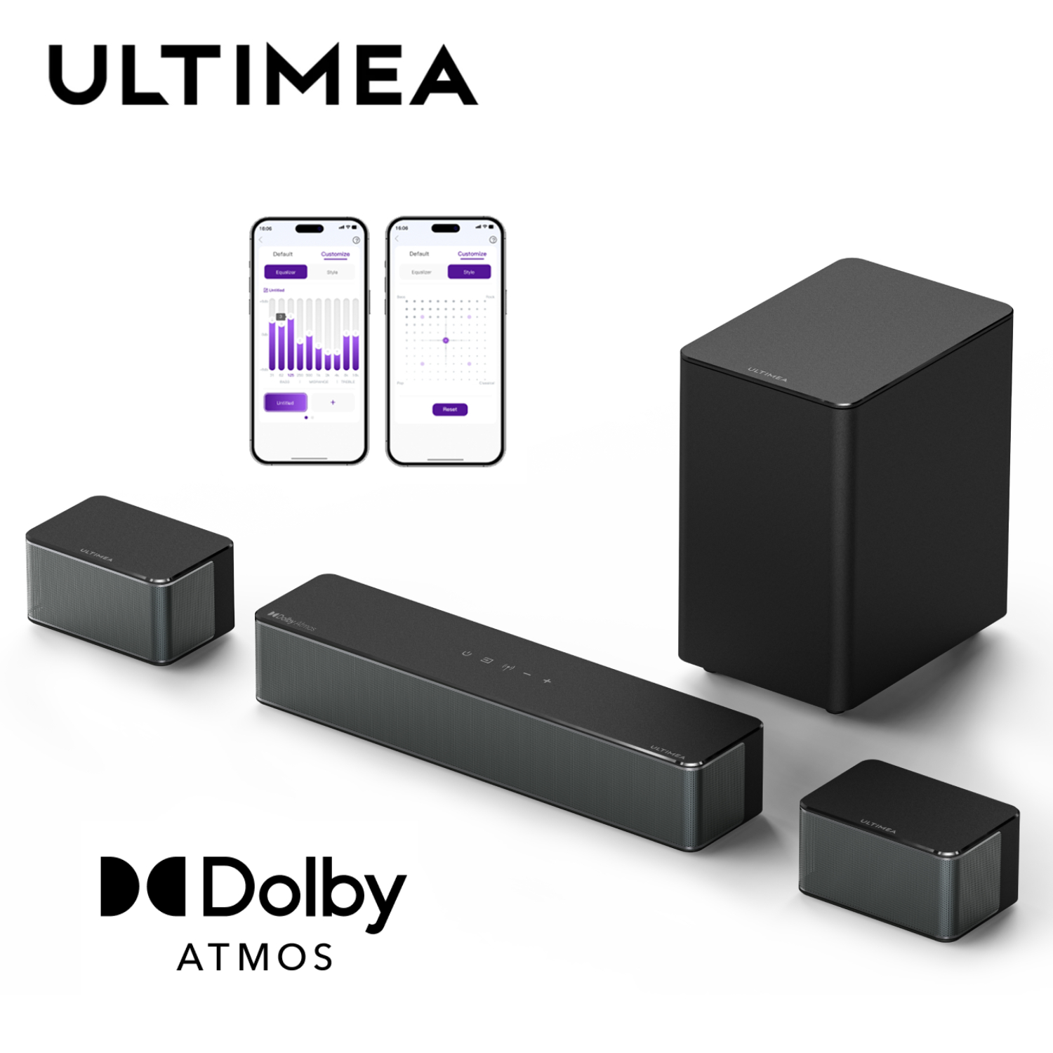 ULTIMEA Poseidon M4T Soundbar  - огляд і ціна Home Cinema Atmos