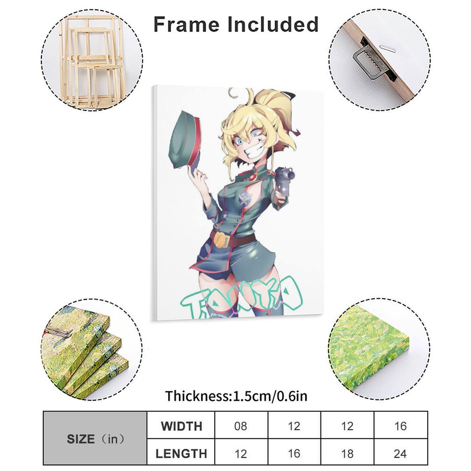 Saga Of Tanya The Evil Poster  - огляд і ціна Home Cinema Wall Design