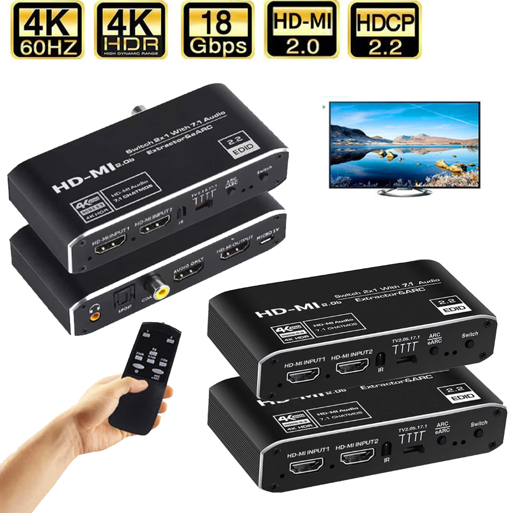 2x1 HDMI-compatible Switch eAR - огляд і ціна Hdmi Arc Cable