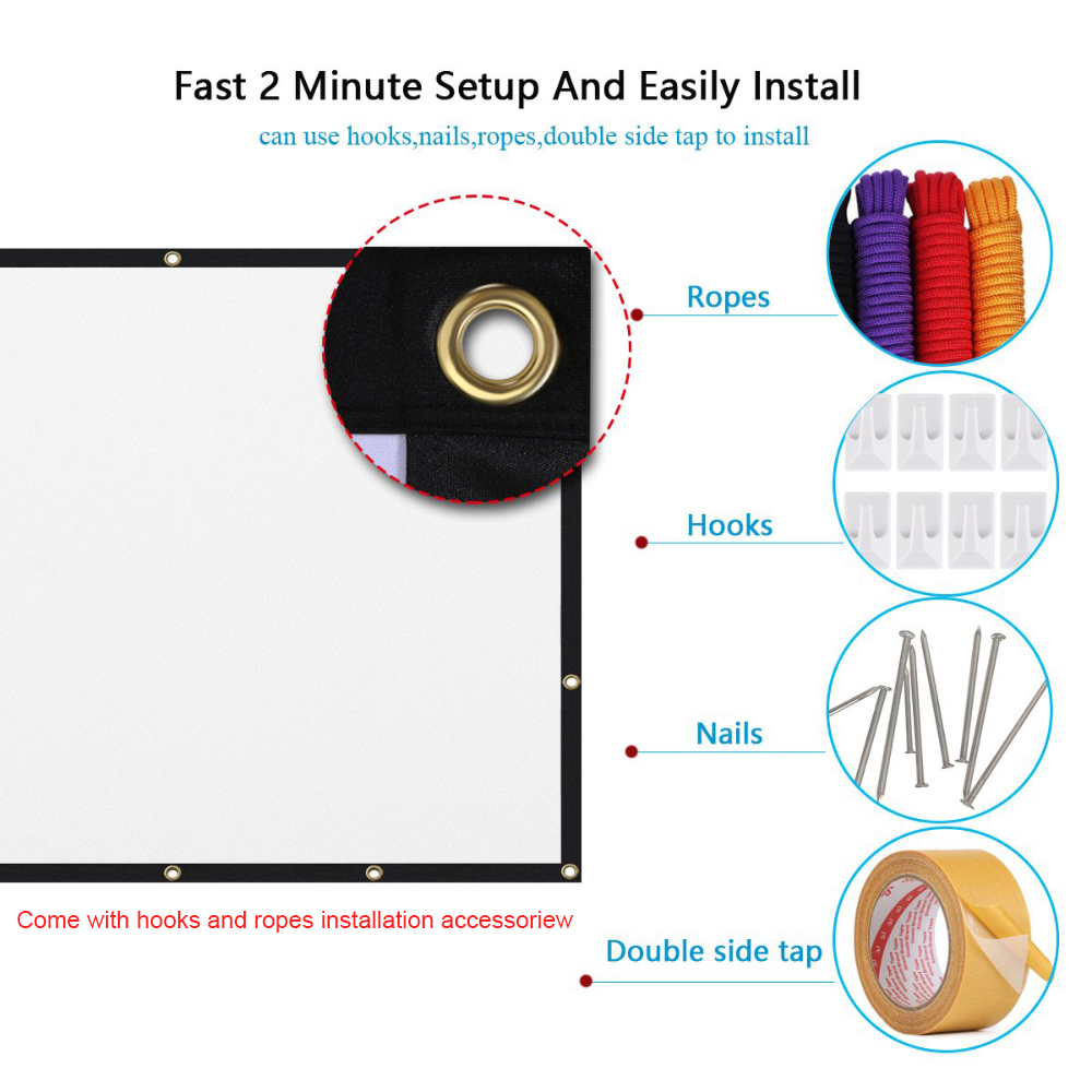 Salange Projector Screen 100 i - огляд і ціна Home Cinema Blanc