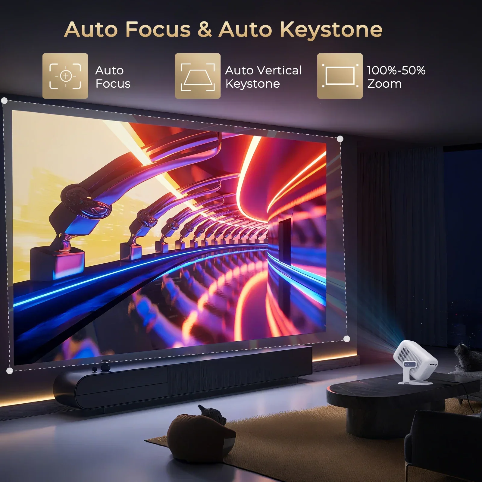 LynCast 4K X3AQ Projector 500A - огляд і ціна Home Cinema Focal