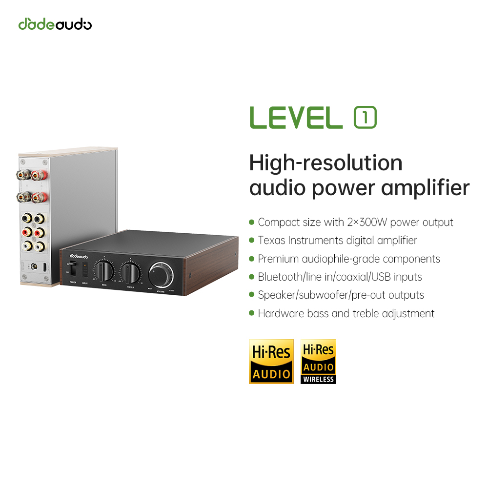 JadeAudio Level 1 Desktop HiFi - огляд і ціна Home Cinema Solution