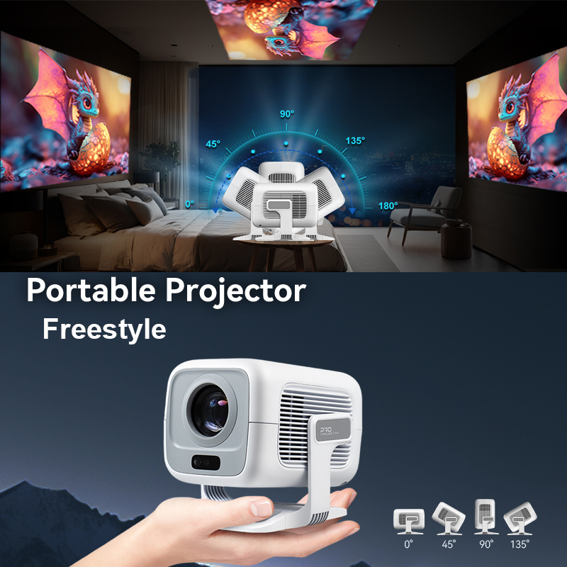 HUAWEISHI 4K Projector Android - огляд і ціна Home Cinema Focal